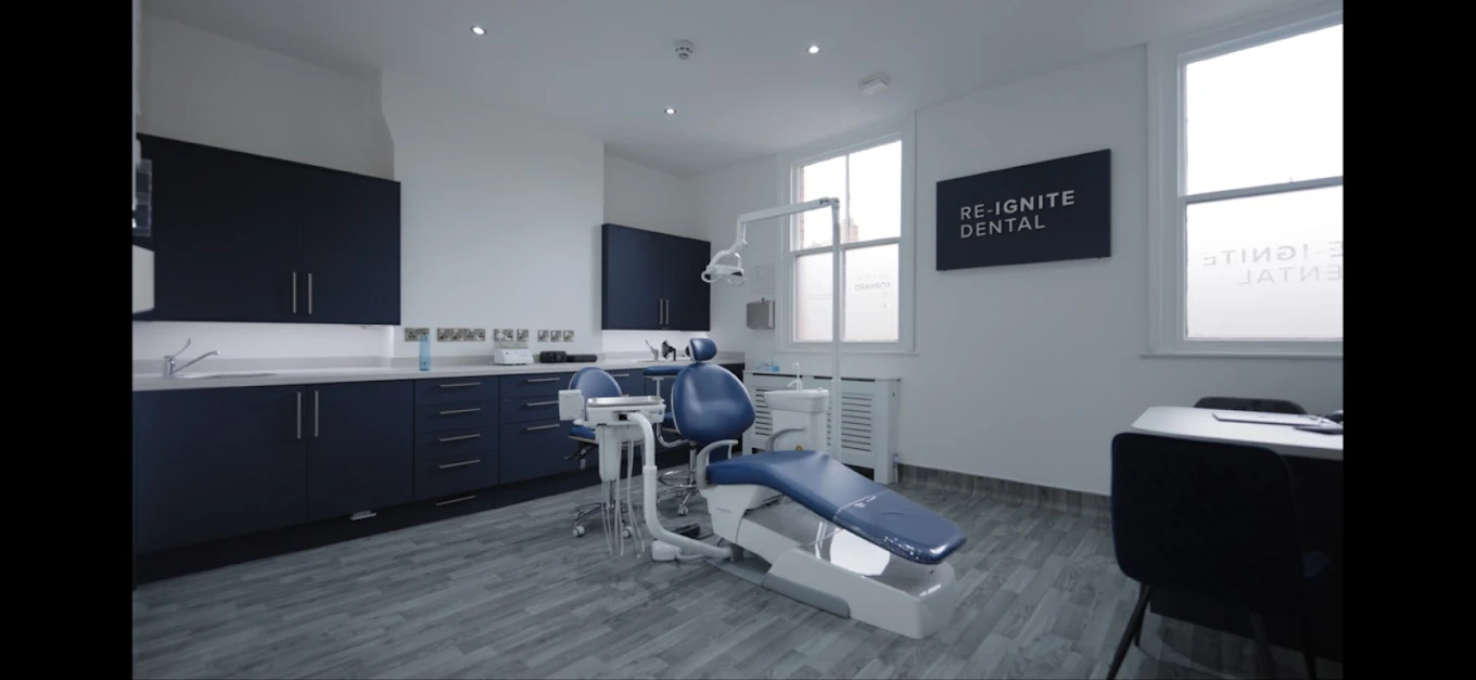 Modern treatment room at Re-Ignite Dental